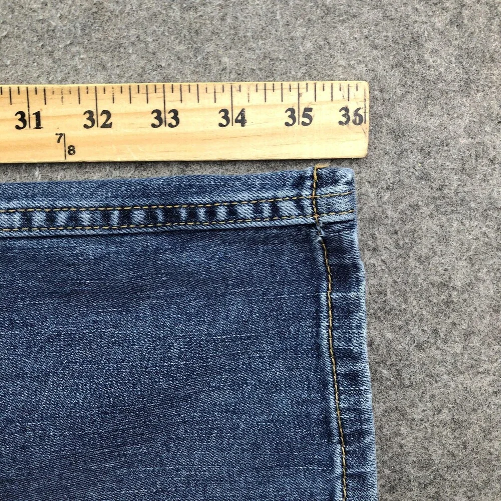 Levis 559 Jeans Mens 42x36 Blue Medium Wash Relaxed Straight Denim Pants Casual